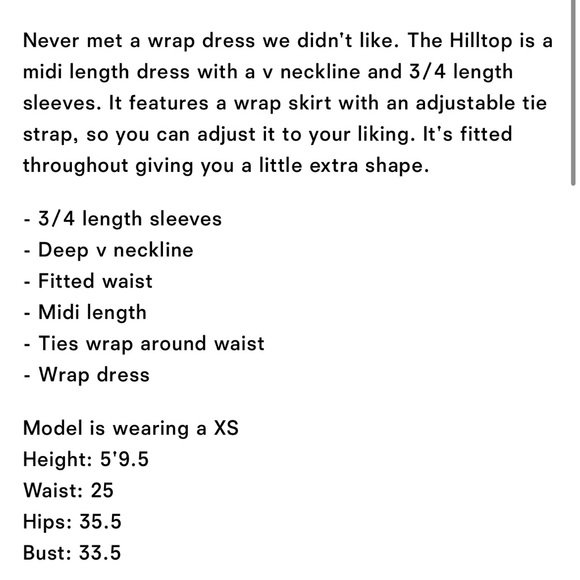 Reformation Blue Hilltop dress - Picture 7 of 9